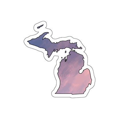 Cloudy Sunset Sticker